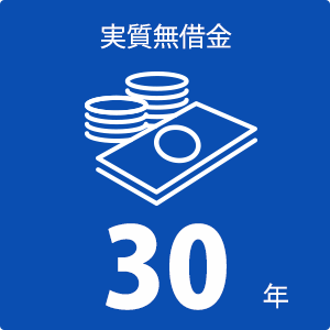 実質無借金 30年